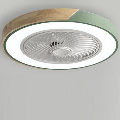 Sleek Silent Ceiling Fan Light with Remote