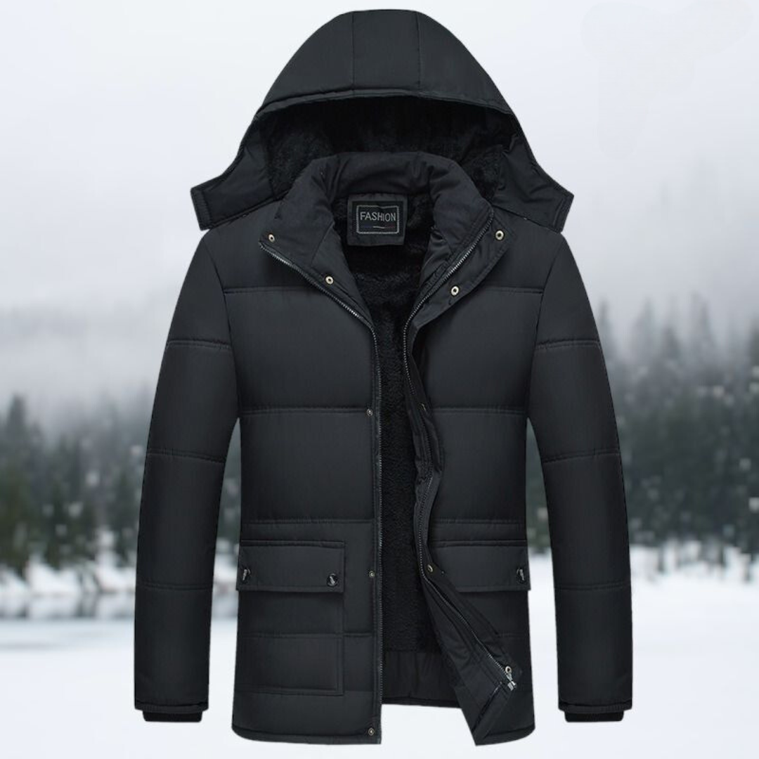 Warm Padded Parka Coat - Hugo - Pexav