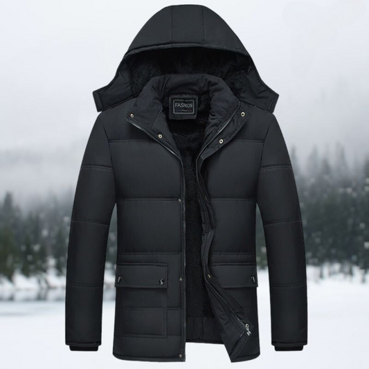 Warm Padded Parka Coat - Hugo - Pexav