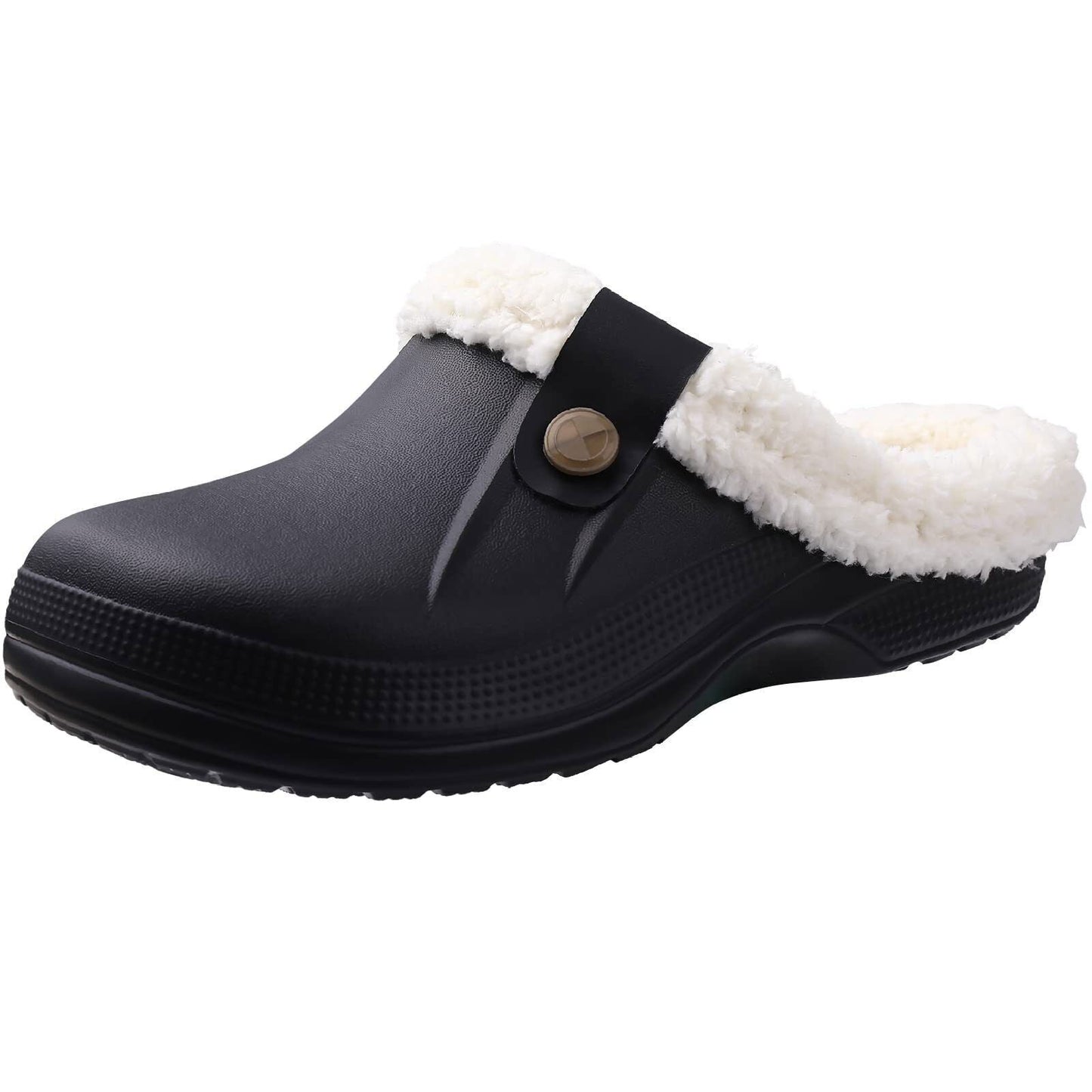 Warm Fuzzy Stone Clog Slippers - Pexav