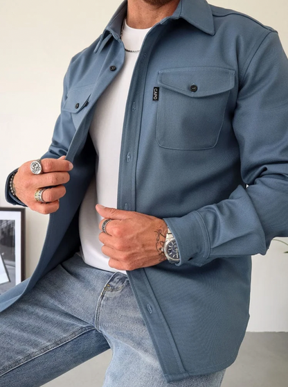 Timeless Mens Long Sleeve Button Shirt