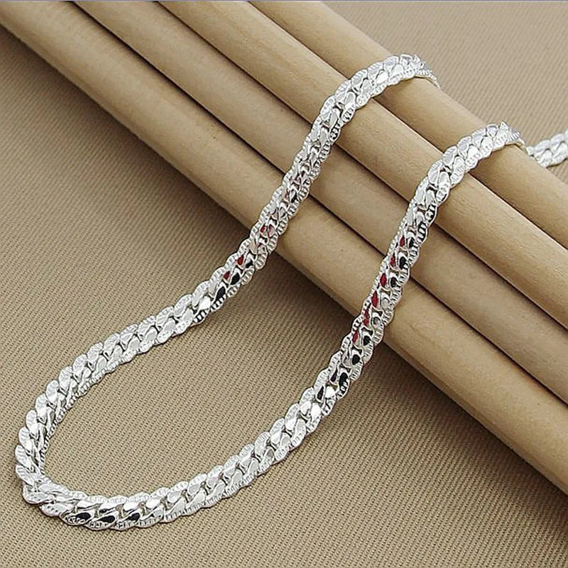 Shining Silver Pendant Necklace - Pexav