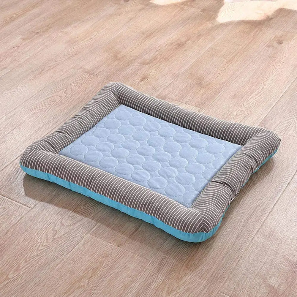Breathable Pet Bed with Chill Gel Fabric