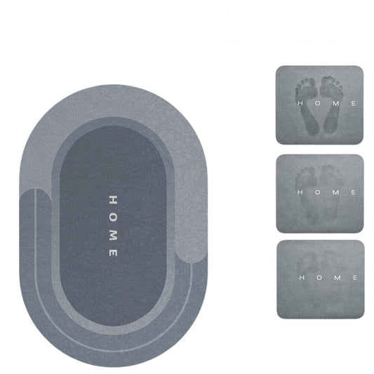 Soft Grip Bathroom Mat, Mildew Resistant, Easy Clean - Pexav