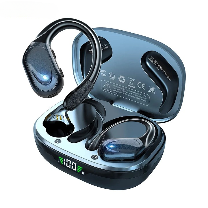 Wireless Sport Earbuds with Microphone & Long Lasting Battery - Pexav