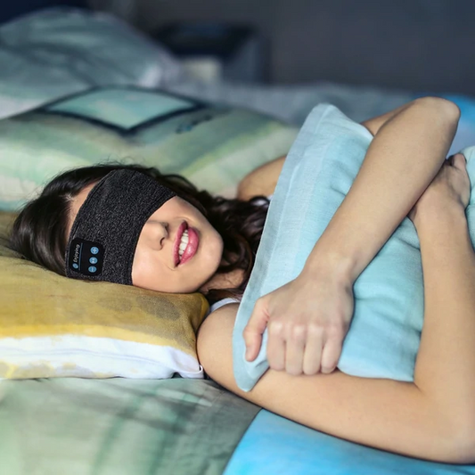 Soft Bluetooth Sleeping Eye Mask - Pexav