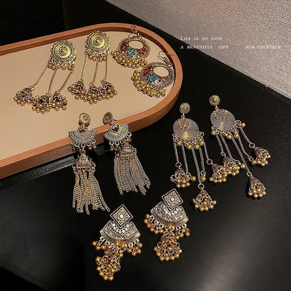 Boho Ethno Earrings - Noura-5-Nora Luxe
