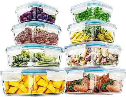 Clear Glass Food Container Box - Pexav