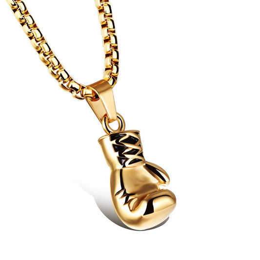 Tough Boxing Pendant Necklace for Men - Pexav