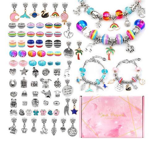 Bracelet Creation Set - Crystal Creations Bracelet Set-Colorful - Pink-Nora Luxe