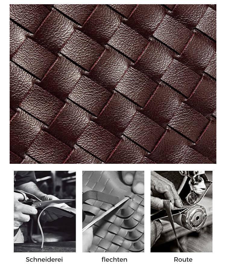 Braided Mini Bag - Elena-White-Nora Luxe