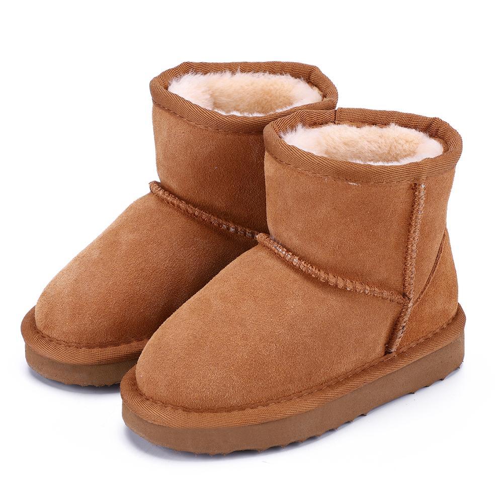 Warm Waterproof Snow Boots for Children