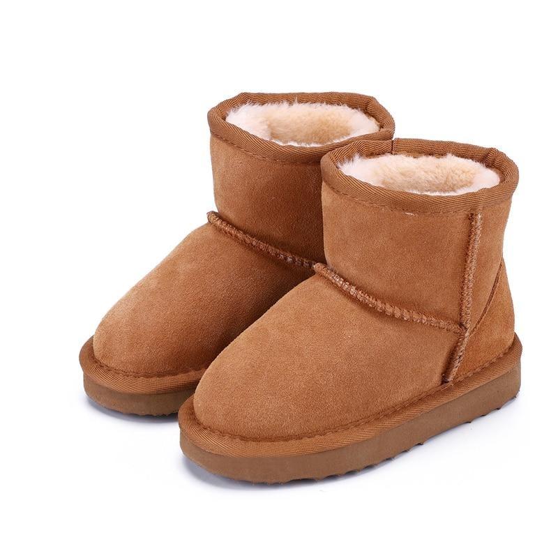Warm Waterproof Snow Boots for Children - Pexav