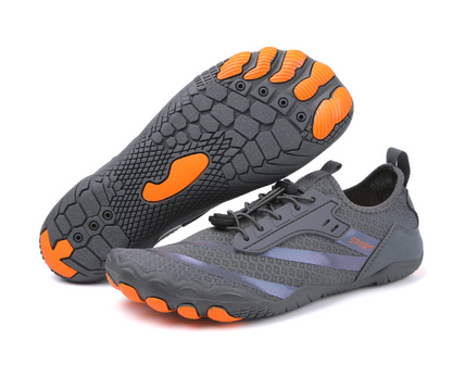 Breathable & Non-slip for Men and Women - Barefoot Shoes FlexStep-Gray-2.5-The Livary
