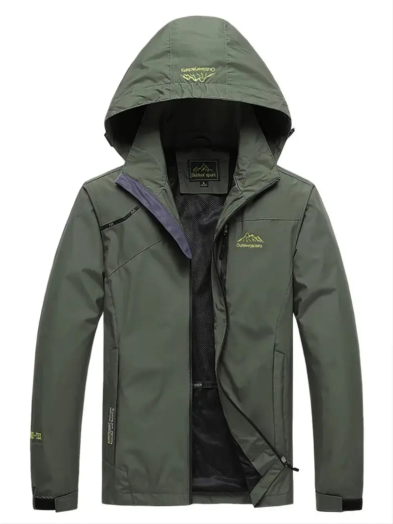Waterproof Lightweight Windbreaker Jacket - Pexav