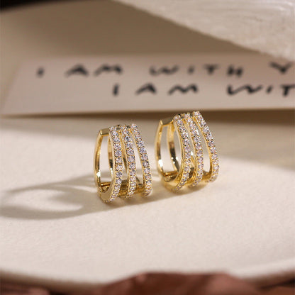 Sparkling Fashion Earrings - Pexav