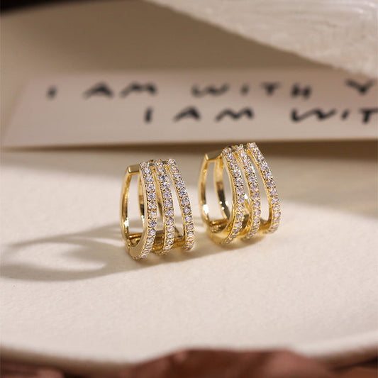 Sparkling Fashion Earrings - Pexav
