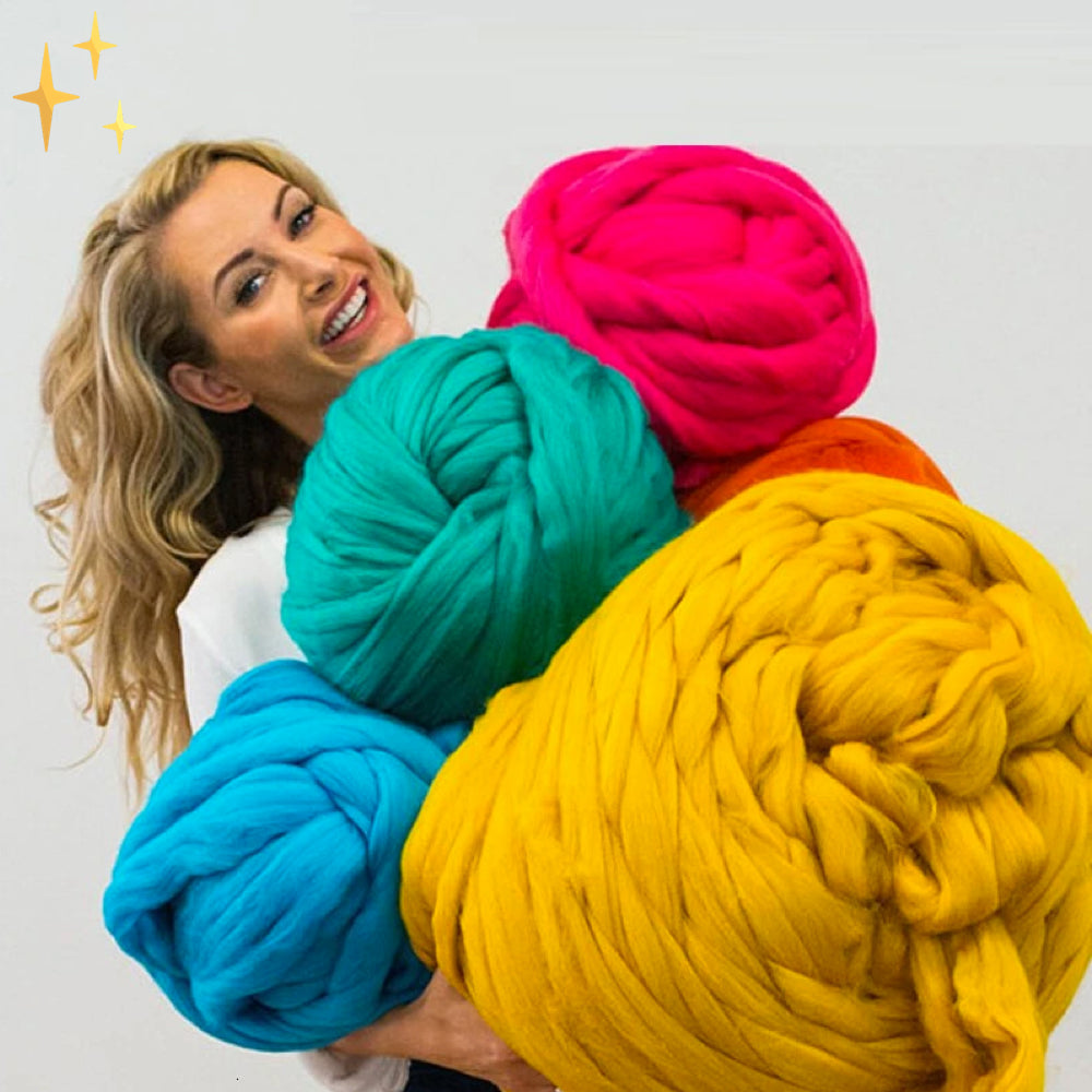 Soft Chunky Knitting Yarn 1000g