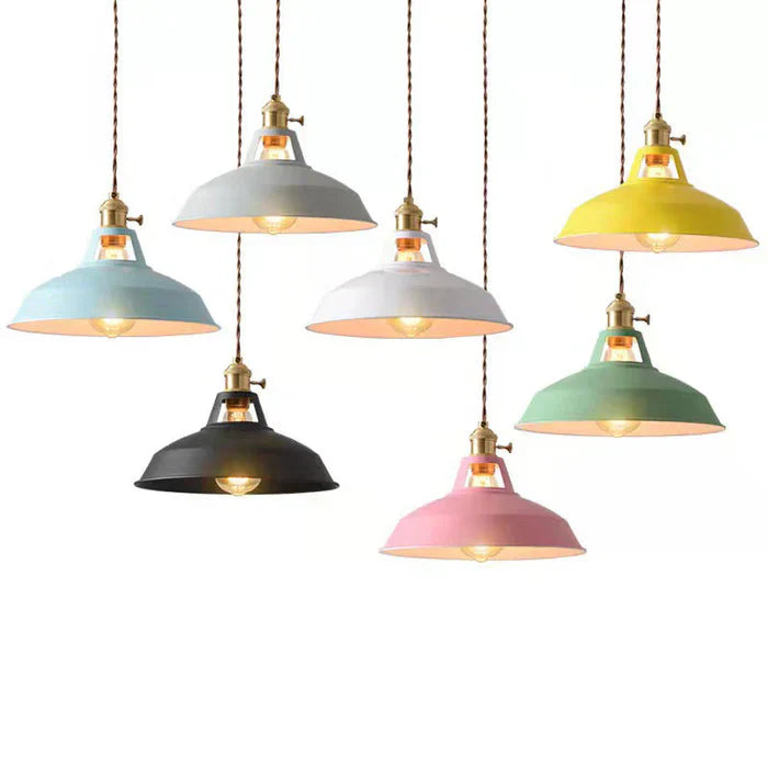 Vintage Metal Hanging Lamp