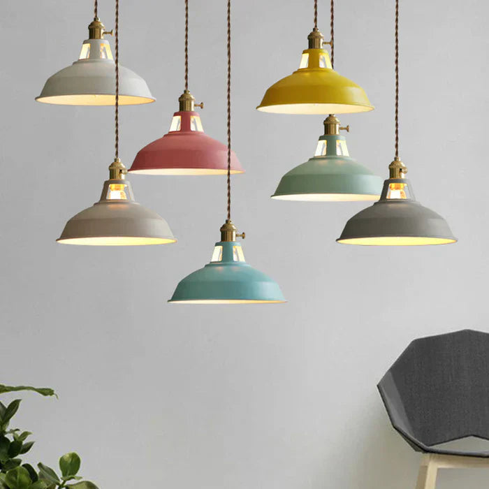 Vintage Metal Hanging Lamp