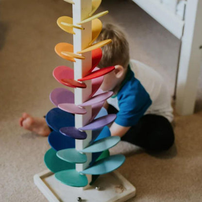 Colorful Kids Marble Run Tree