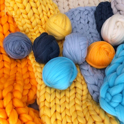 Soft Chunky Knitting Yarn 1000g