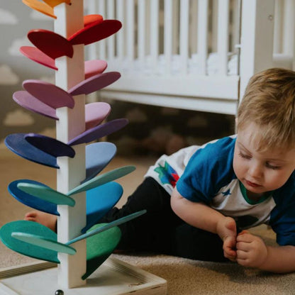 Colorful Kids Marble Run Tree