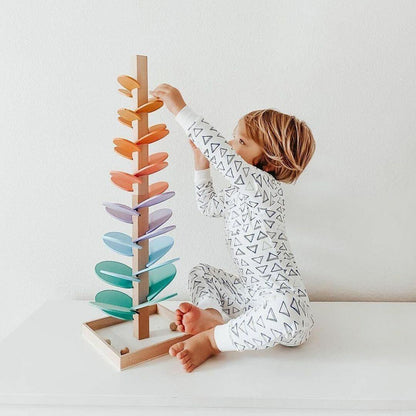 Colorful Kids Marble Run Tree