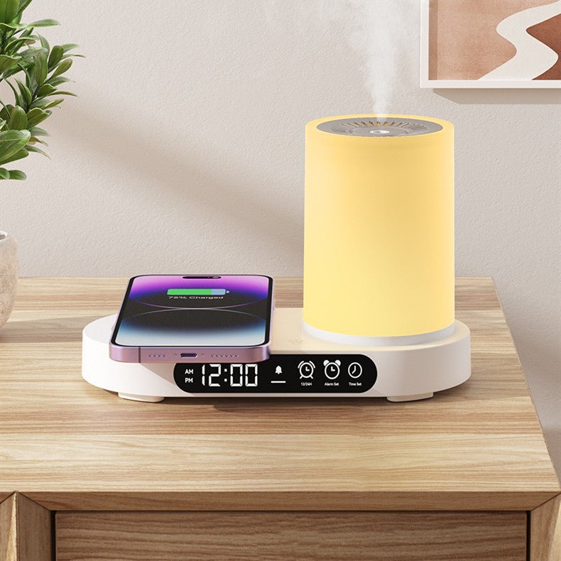 Bureau Aroma Diffuser - AromaGlow-Wood-Nora Luxe
