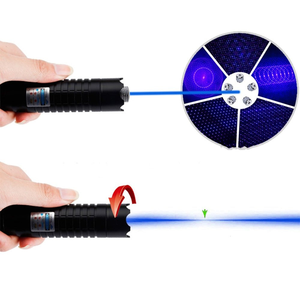 Bright Heavy-Duty LED Flashlight Long Range Light