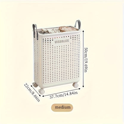 Collapsible Mobile Laundry Basket