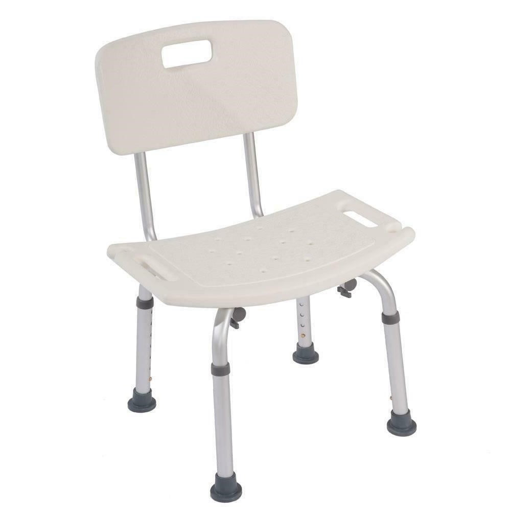Comfortable Shower Seat with Back Support - Pexav