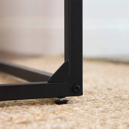 Space Saving Curved End Table
