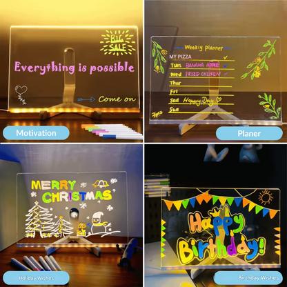 Colorful Kids LED Sign Board