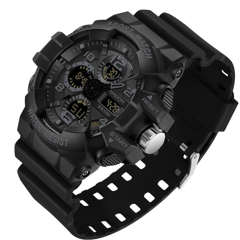 Tough Waterproof Tactical Digital Sports Watch