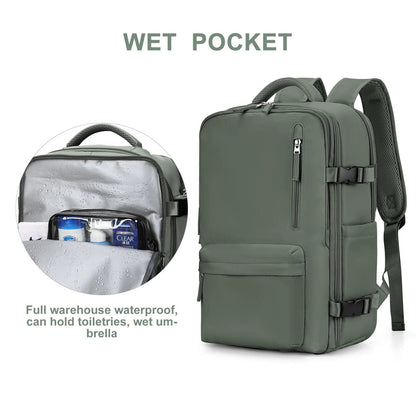 Waterproof Women's Hiking Laptop Backpack 35L