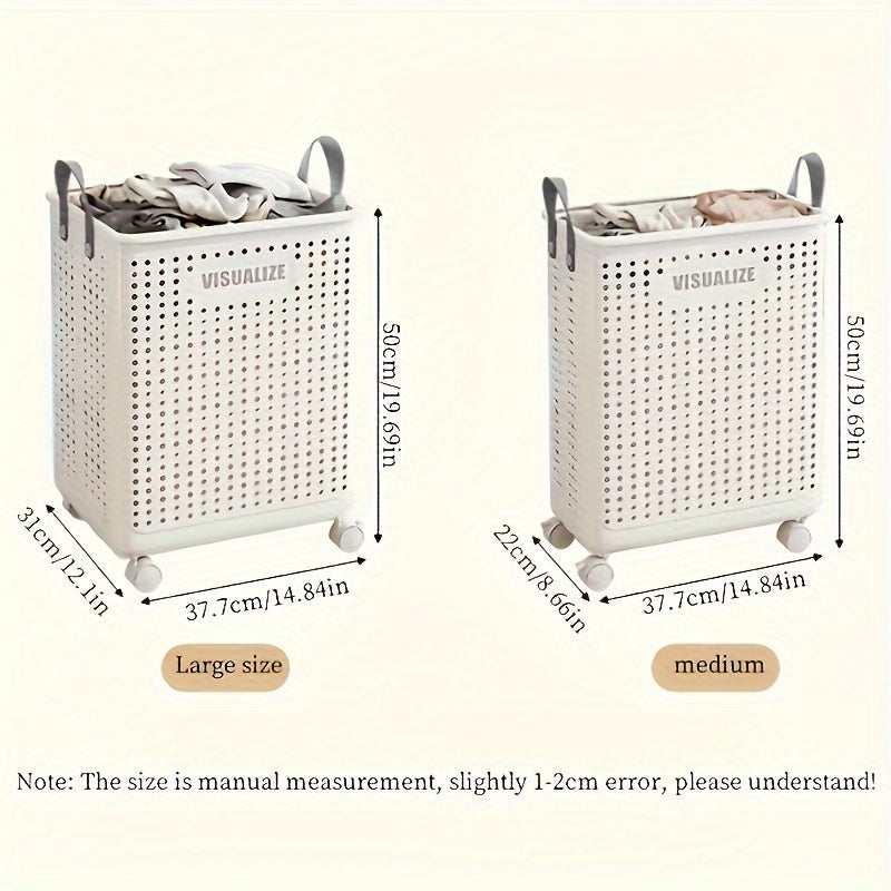Collapsible Mobile Laundry Basket