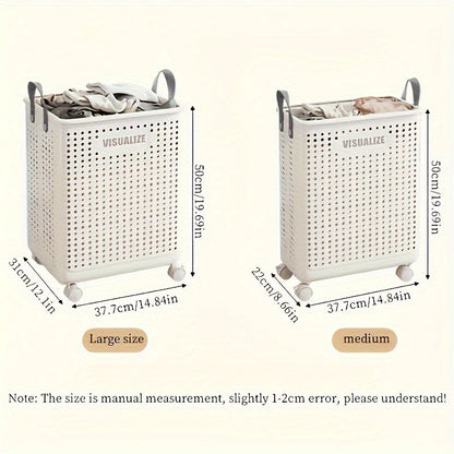 Collapsible Mobile Laundry Basket