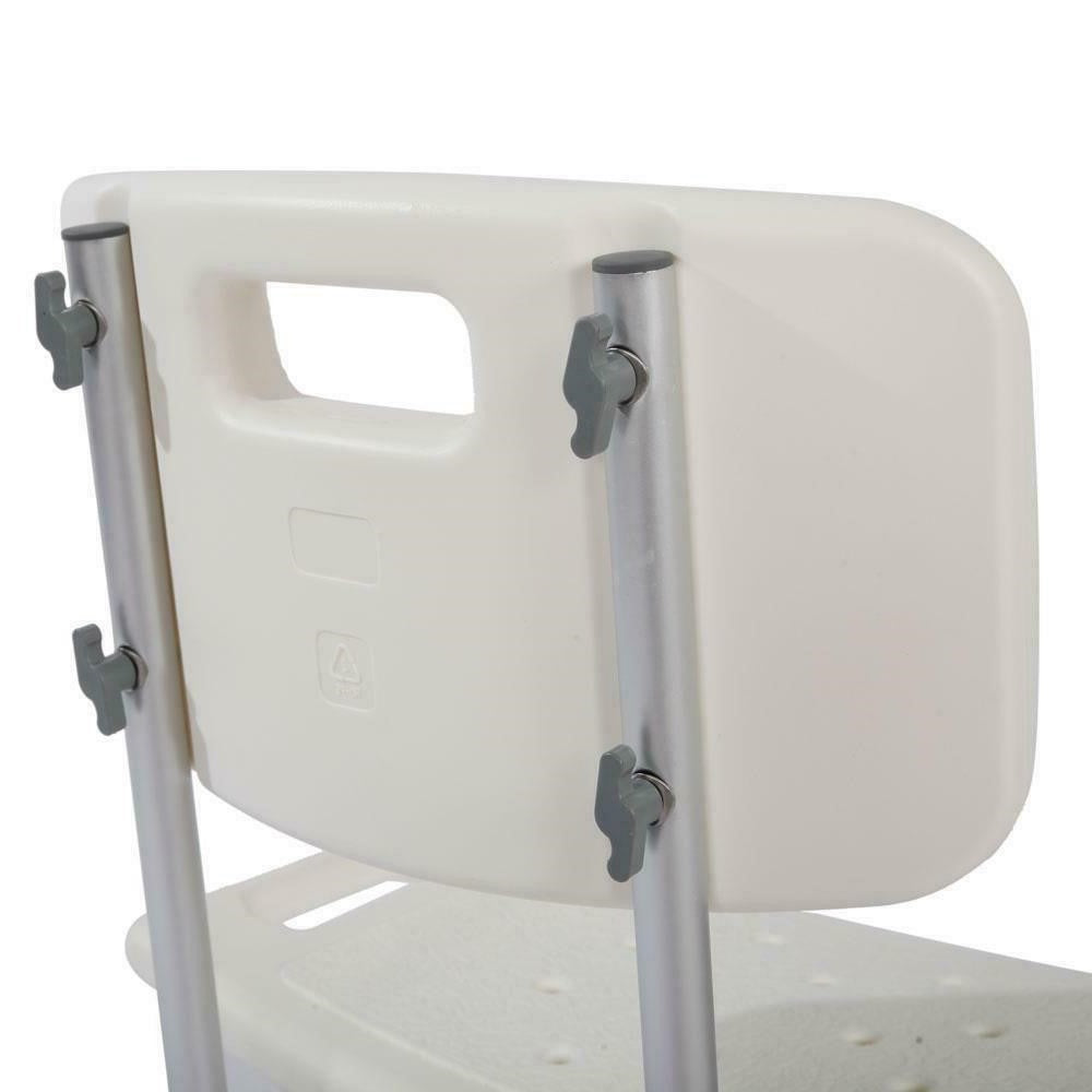 Comfortable Shower Seat with Back Support
