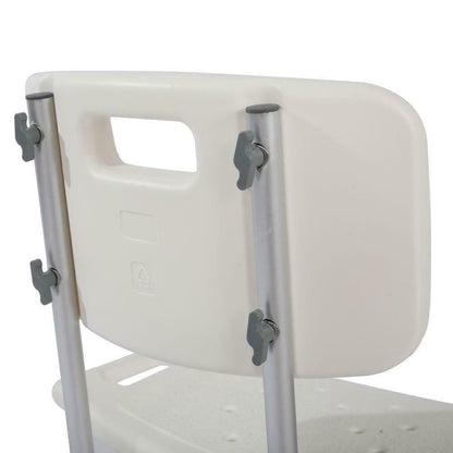 Comfortable Shower Seat with Back Support