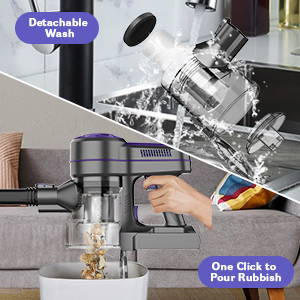 Wireless Rechargeable Vacuum Cleaner