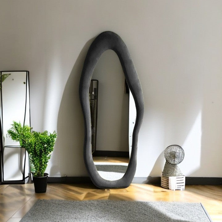 Unique Oval Oversized Wall Mirror