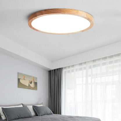 Asian Style Slim Round LED Ceiling Lamp