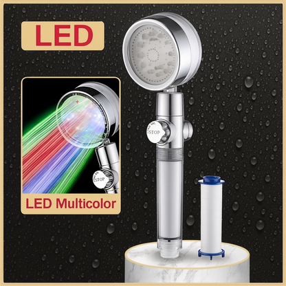 Vibrant Color LED Shower Head with High Pressure