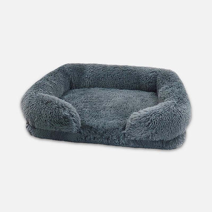 Calming Dog Bed with Memory Foam - Charlie-Anthracite-M-Nora Luxe