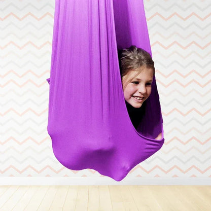 Calming Therapy Swing for Children - CalmGlide-Purple-Nora Luxe