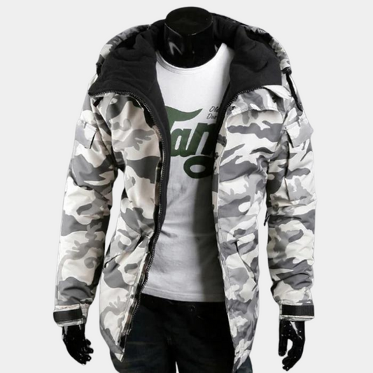 Military Style Coat for Men - Pexav