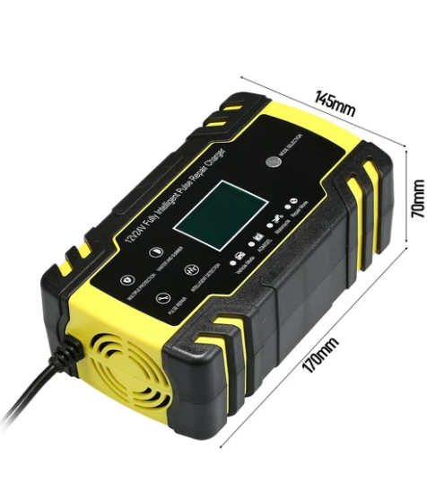 Compact Auto Battery Booster Charger