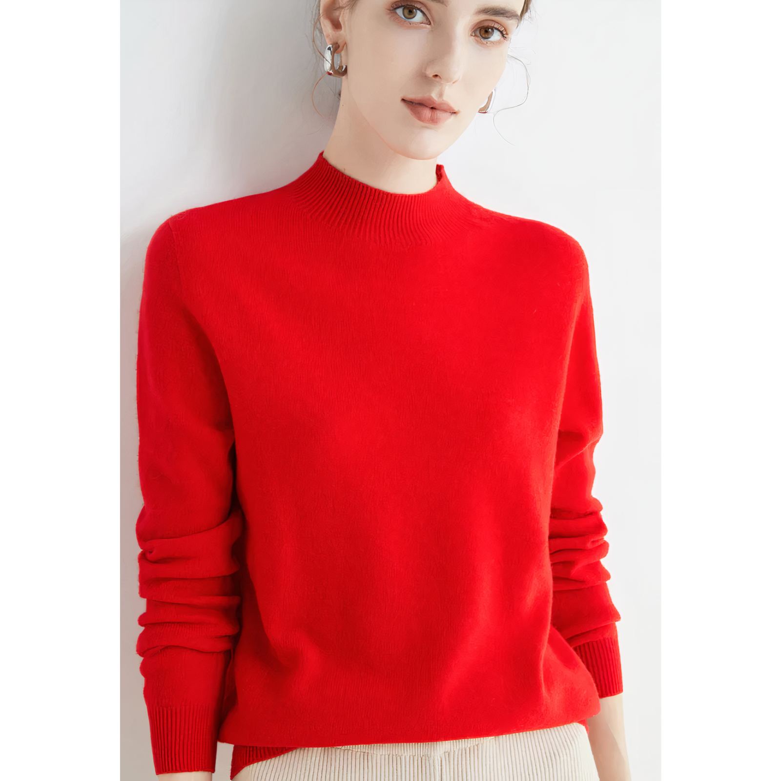 Soft Luxury Crew Neck Sweater - Pexav