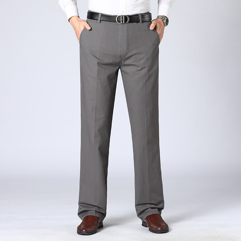 Casual Business Men's Trousers - Luca-Gray-XS-Nora Luxe